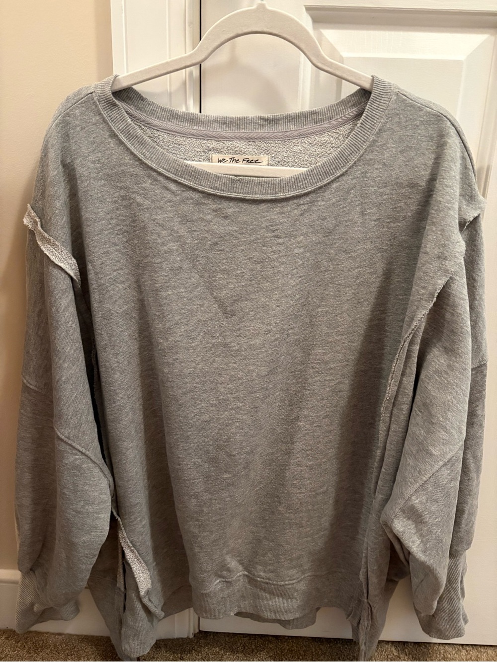 We The Free Heather Gray Camden Sweatshirt